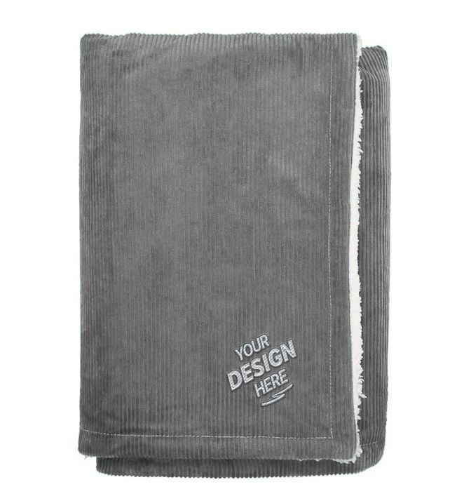 Field and Co.® Corduroy Sherpa Blanket