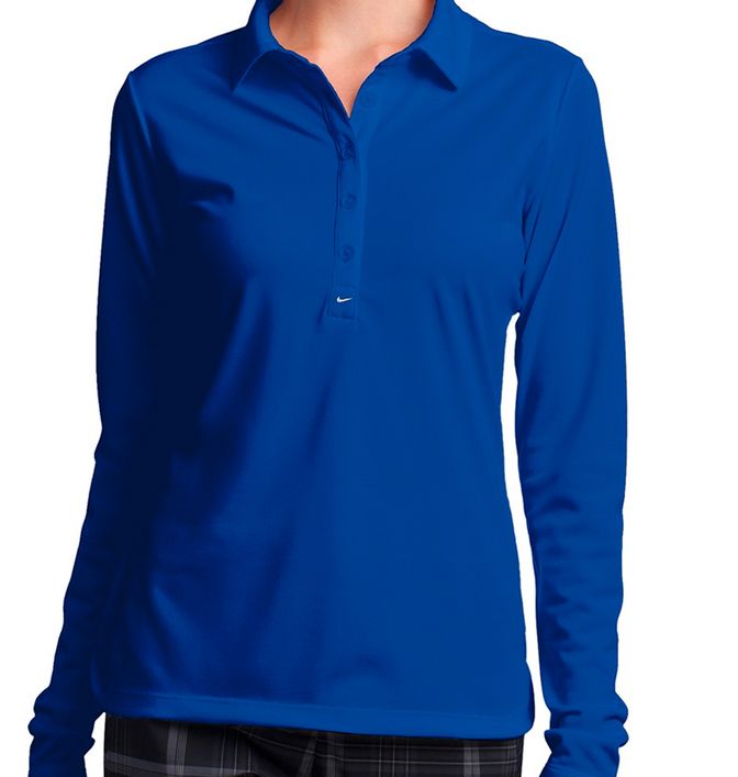 Nike Women's Long Sleeve Dri-Fit Stretch Tech Polo