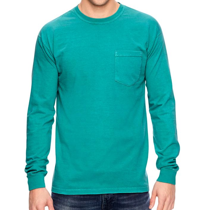 Comfort Colors Heavyweight Long-Sleeve Pocket T-Shirt