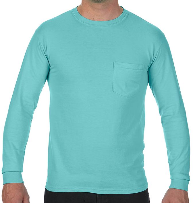Comfort Colors Heavyweight Long-Sleeve Pocket T-Shirt